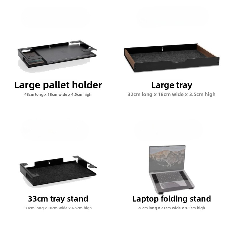 Monitor Riser Wood - อุปกรณ์เสริมแท่นวางจอภาพแบบโมดูลาร์ R1 ถาดไม้เนื้อแข็งสำหรับโต๊ะคอมพิวเตอร์ ชั้นวางจัดระเบียบเดสก์ท็อป ประหยัดพื้นที่จัดเก็บ