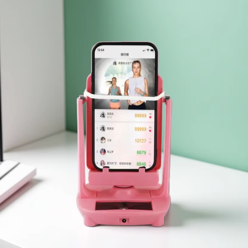 Desk Setup Apple - ขาตั้งโทรศัพท์มือถือแบบเขย่า สวิง เดิน ขยับ พร้อมแปรงปัดฝุ่น สำหรับ