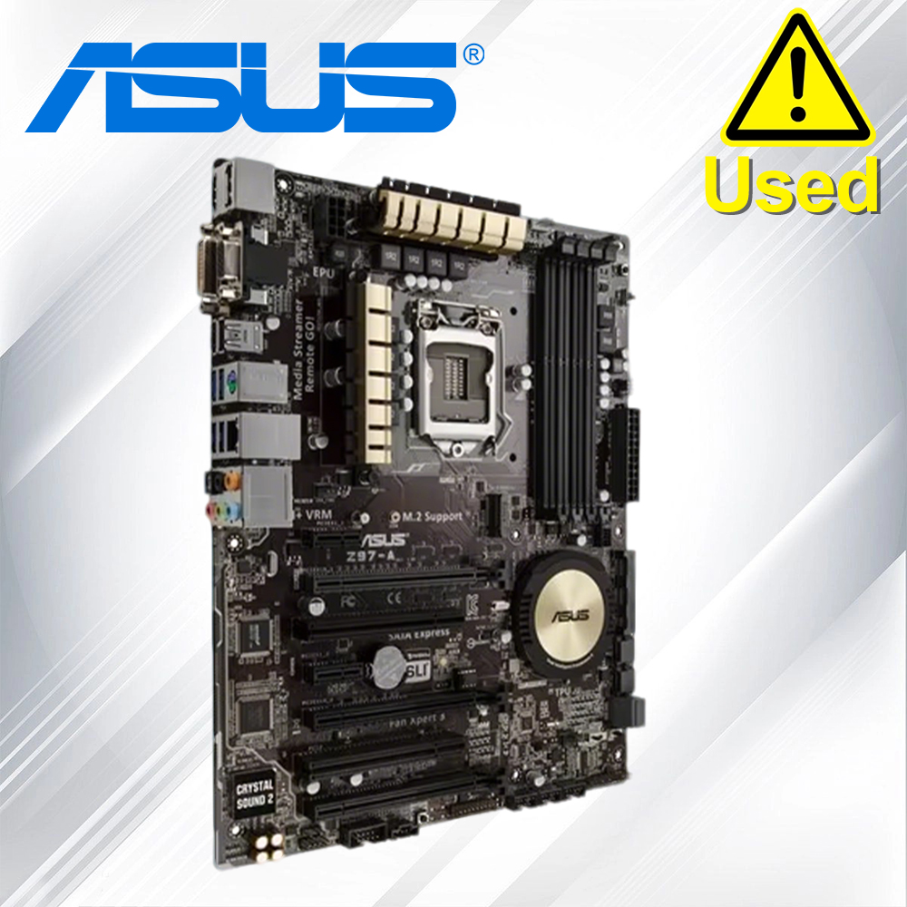 Intel Cpu Core I7 - เมนบอร์ดเดสก์ท็อป Z97-A Asus Z97 LGA 1150สำหรับ