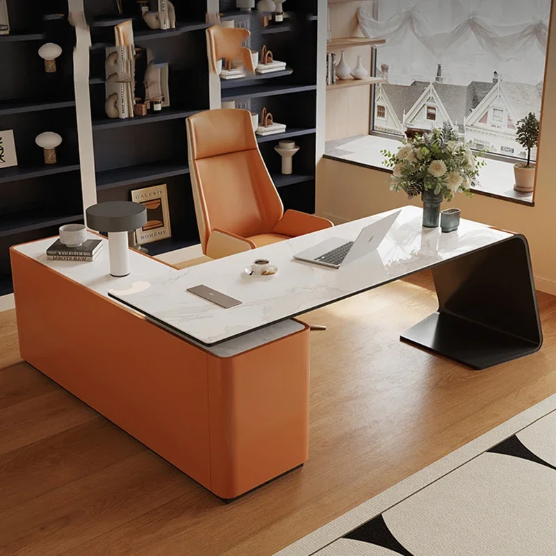 Work Desk Home Setup - โต๊ะคอมพิวเตอร์ โต๊ะสำนักงาน อุปกรณ์เสริมสำนักงาน โต๊ะเข้ามุม โต๊ะทำงาน โต๊ะอ่านหนังสือ
