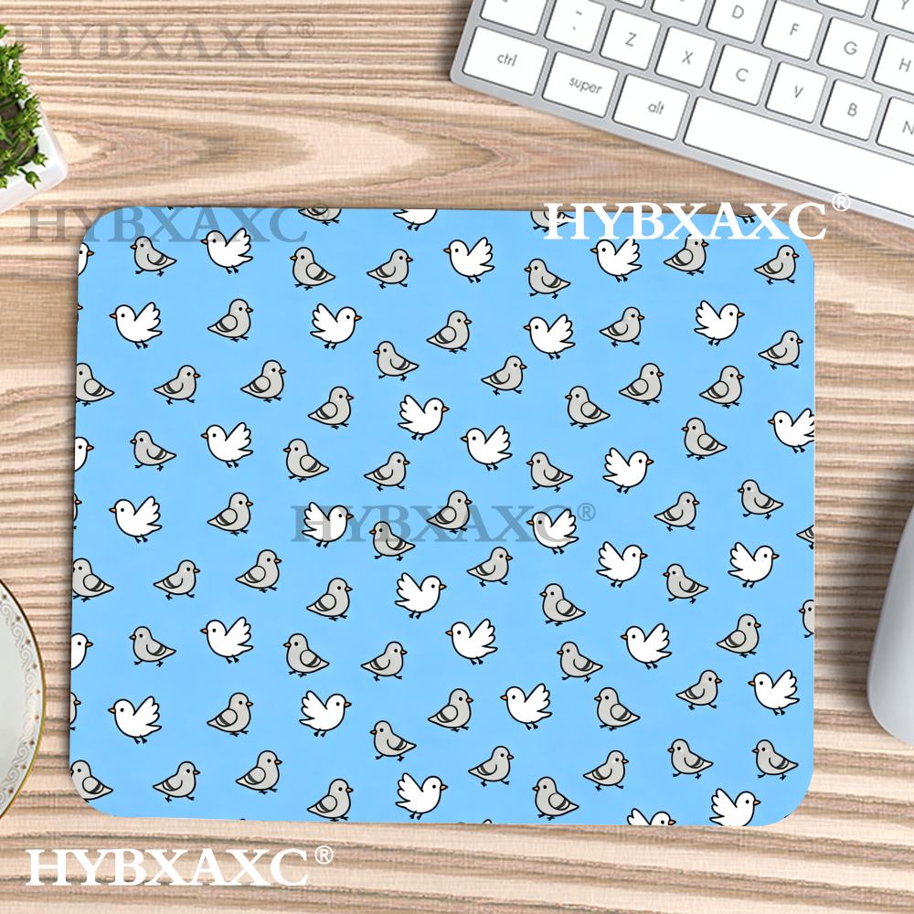 Work Desk Home Setup - HYBXAXC แผ่นรองเมาส์ลายนกสีฟ้าน่ารักสำหรับสำนักงานหรือที่บ้าน, แผ่นรองเมาส์ทันสมัยสำหรับการตั้งค่าการทำงาน, อุปกรณ์เสริมคอมพิวเตอร์