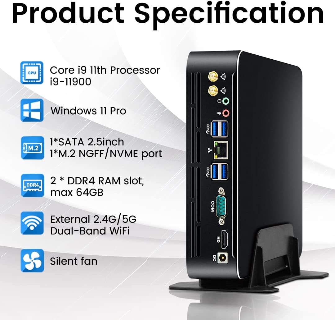 Intel Cpu Core I7 - Partaker มินิพีซี Intel Gen 11 ระบบปฏิบัติการ