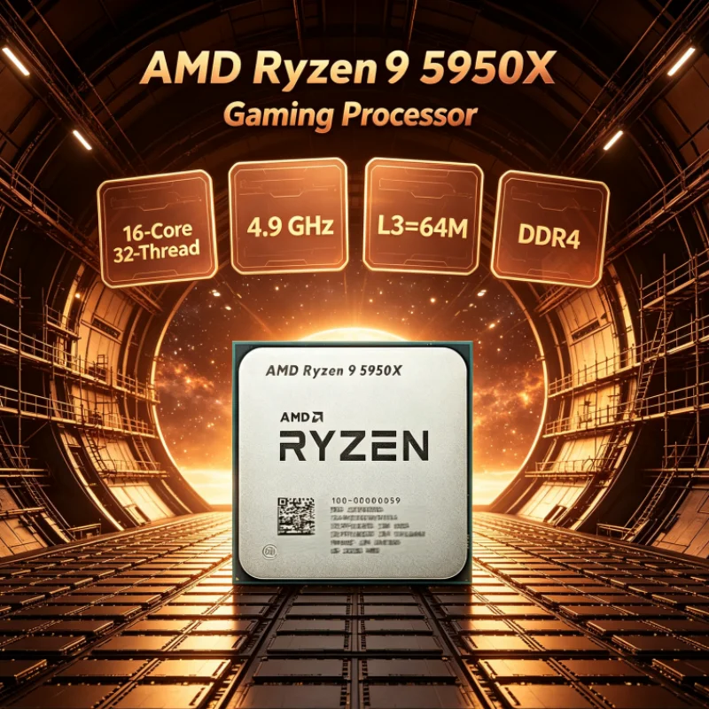 Amd Cpu Ryzen 9 - AMD Ryzen 9 5950X ซีพียูสำหรับเล่นเกม 105W