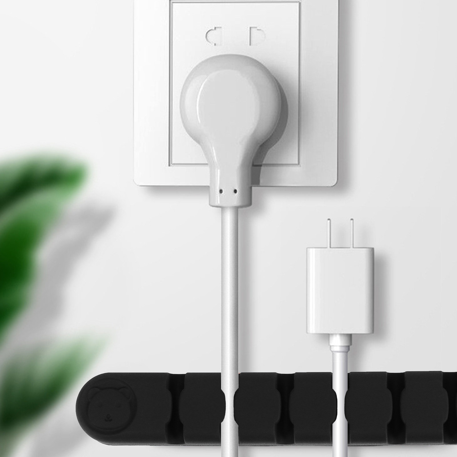 ที่จัดสายซิลิโคนแบบยืดหยุ่น 3  - Desk Setup Headphones บทวิจารณ์และราคา