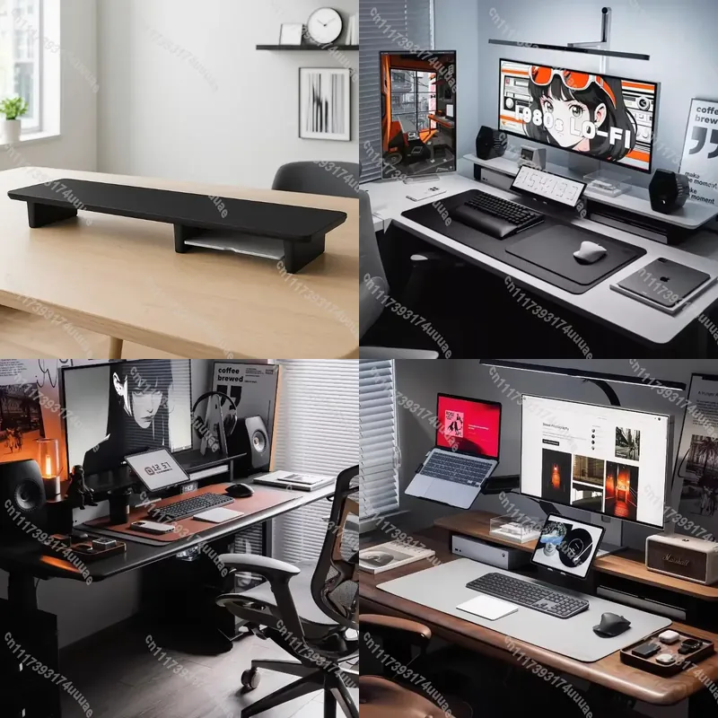แท่นวางจอคอมพิวเตอร์และแล็ปท็อ - Monitor Riser Wood บทวิจารณ์และราคา