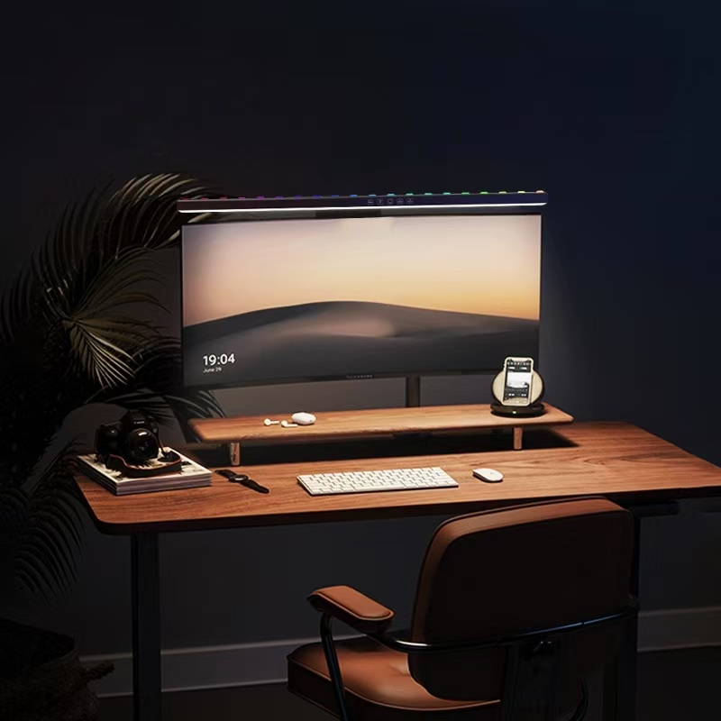 โคมไฟตั้งโต๊ะแบบแขวนจอ LED - ป - Desk Setup Gaming And Work บทวิจารณ์และราคา