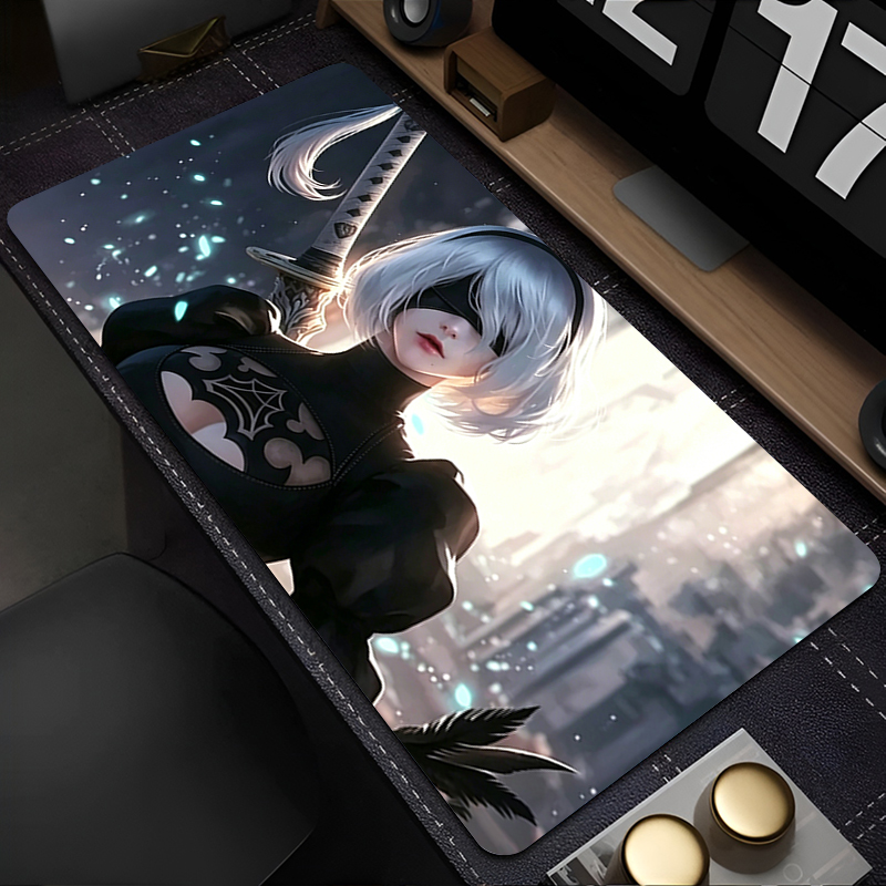 แผ่นรองเมาส์สำหรับเล่นเกม แผ่น - Desk Setup Game บทวิจารณ์และราคา