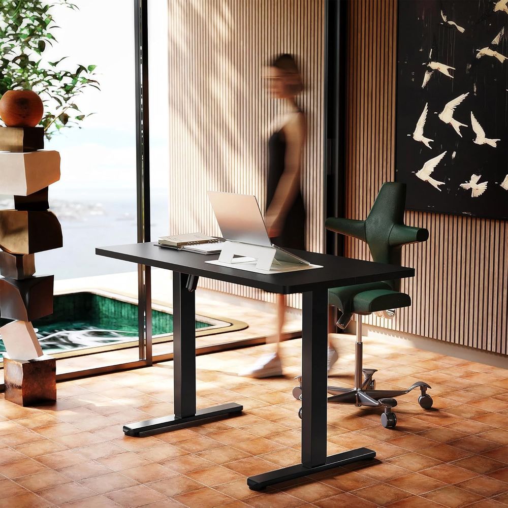 โต๊ะทำงานไฟฟ้าปรับระดับความสูง - Work Desk Home Setup บทวิจารณ์และราคา