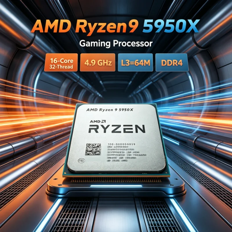 AMD Ryzen 9 5950X ซีพียูสำหรับ - Amd Cpu Ryzen 9 บทวิจารณ์และราคา