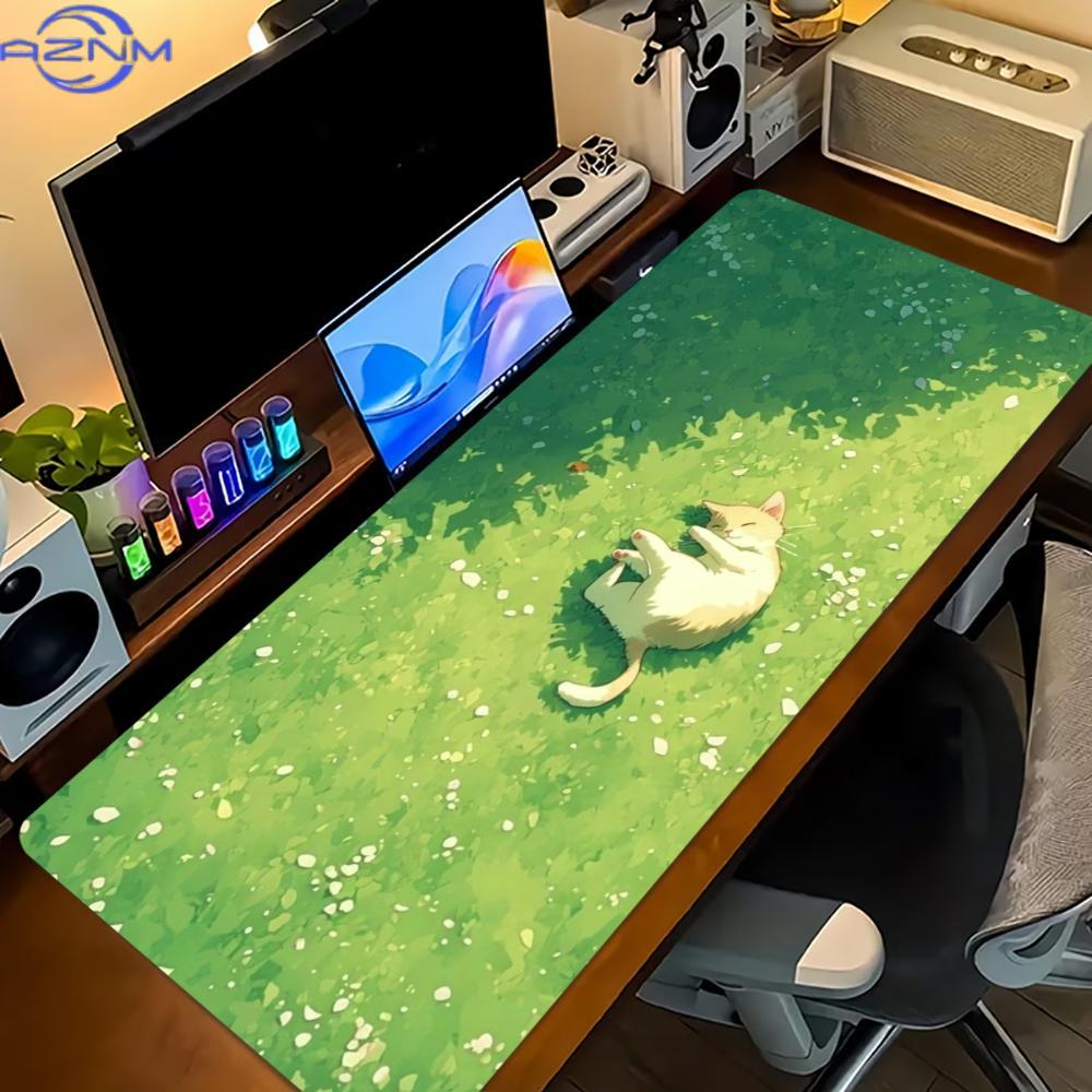 แผ่นรองเมาส์เกมมิ่งขนาดใหญ่ลาย - Desk Setup Gaming And Work บทวิจารณ์และราคา
