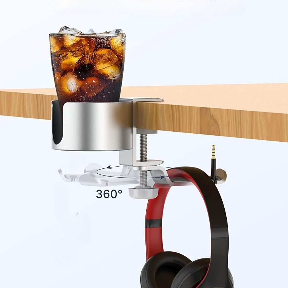 ที่วางแก้วแบบหมุนได้ระดับพรีเม - Desk Setup Headphones บทวิจารณ์และราคา