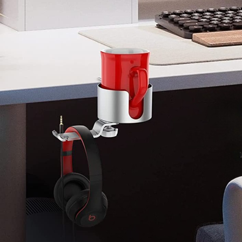 ที่วางแก้วแบบหมุนได้ระดับพรีเม - Desk Setup Headphones บทวิจารณ์และราคา