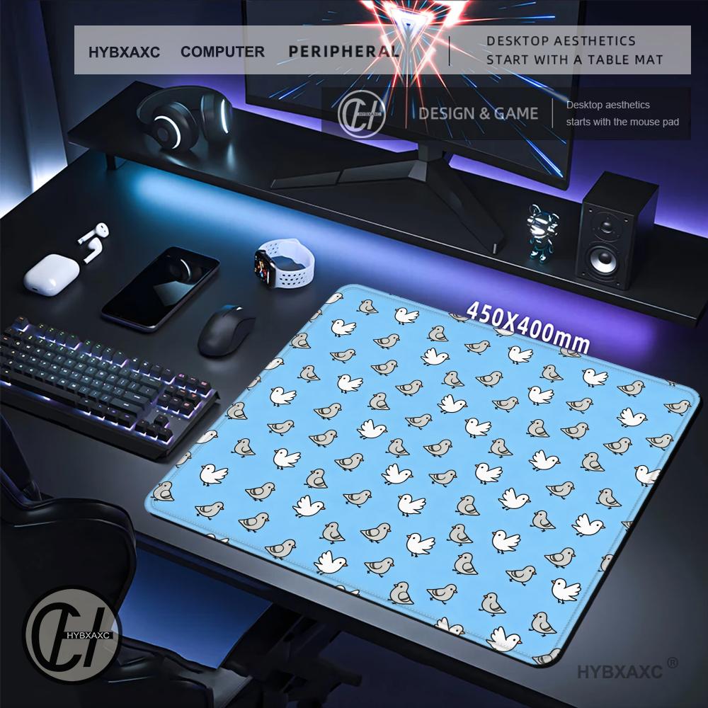 HYBXAXC แผ่นรองเมาส์ลายนกสีฟ้า - Work Desk Home Setup บทวิจารณ์และราคา
