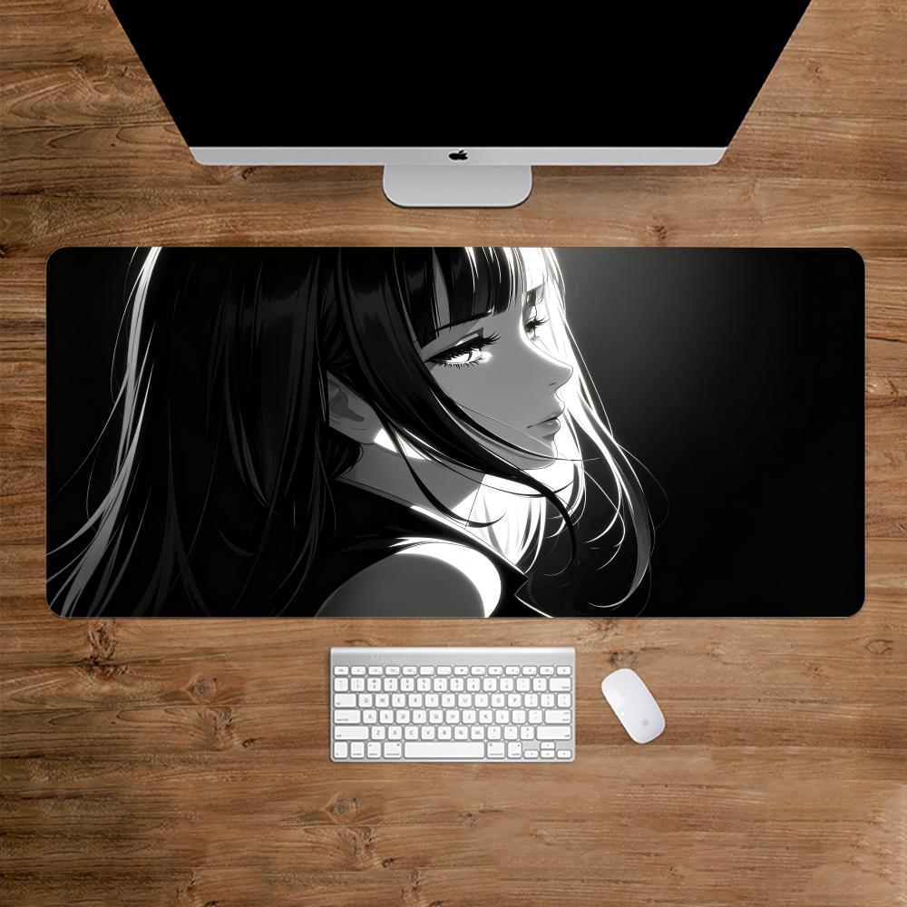 แผ่นรองเมาส์ลายอนิเมะสาวสุดเท่ - Desk Setup Gaming And Work บทวิจารณ์และราคา