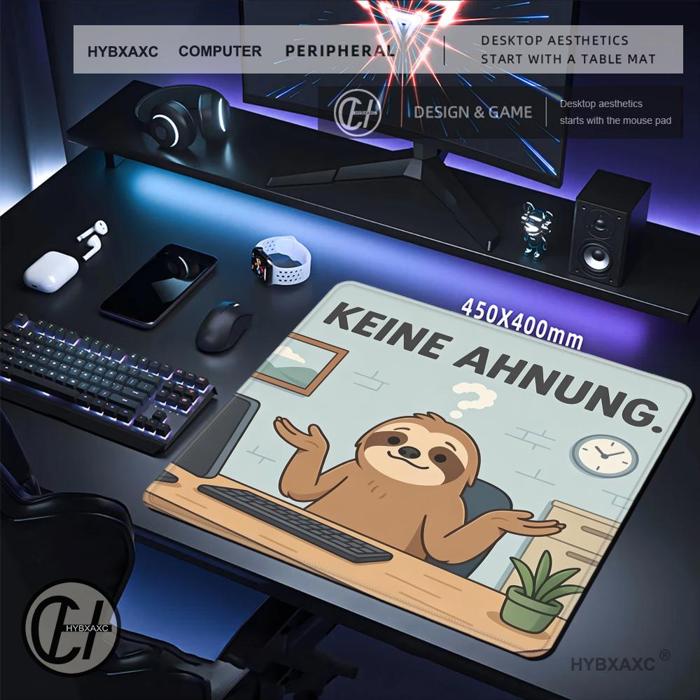 แผ่นรองเมาส์ HYBXAXC ลายสลอธสุ - Work Desk Home Setup บทวิจารณ์และราคา