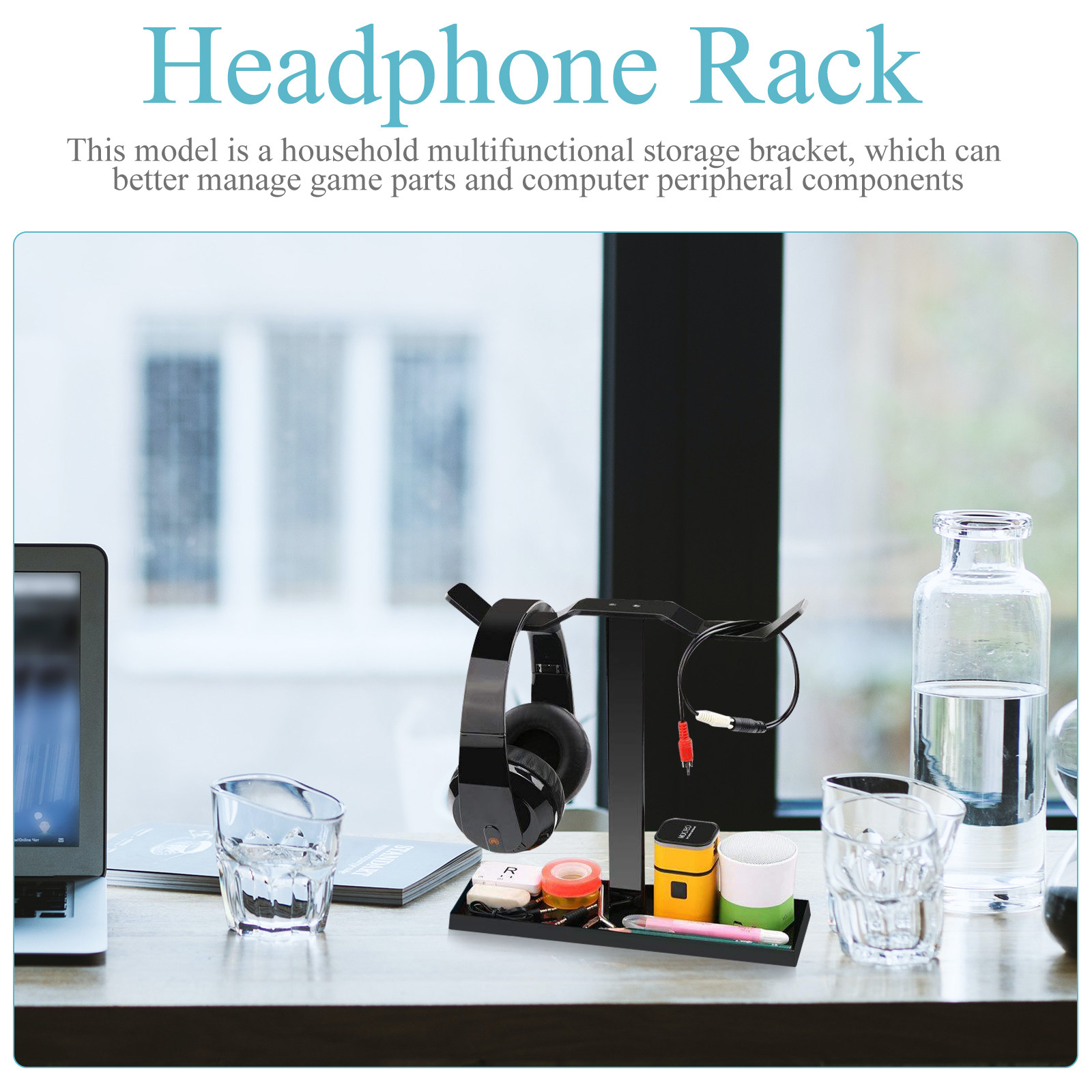ขาตั้งหูฟังอะคริลิคคุณภาพสูงสำ - Desk Setup Headphones บทวิจารณ์และราคา