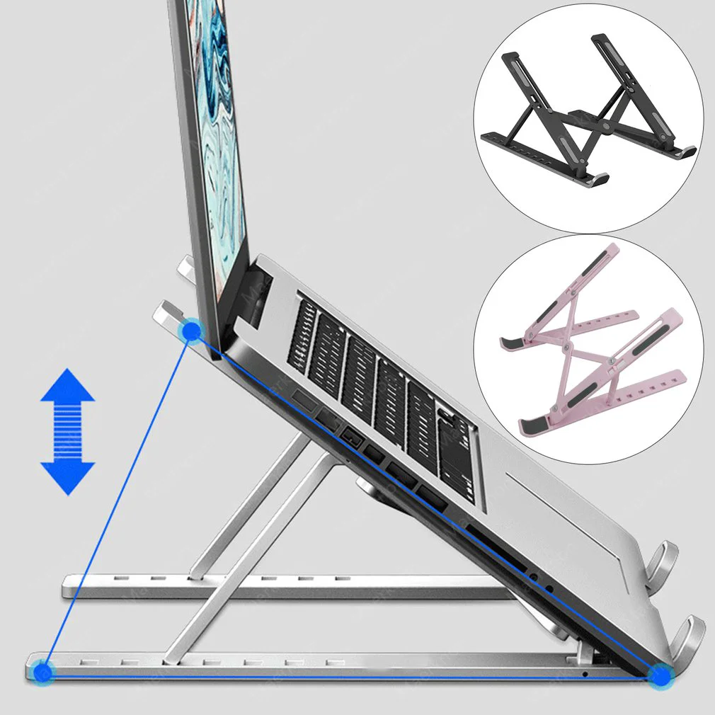 ขาตั้งแล็ปท็อปแบบพับได้แบบพกพา - Desk Setup Mac บทวิจารณ์และราคา