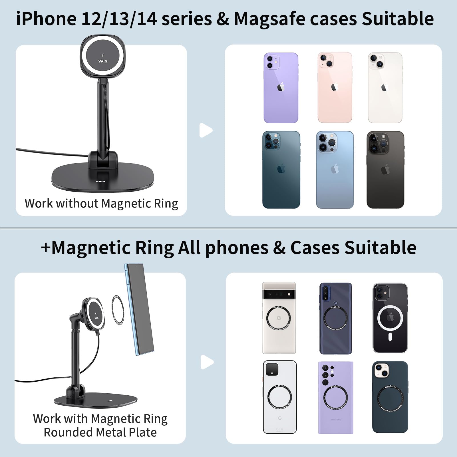 แท่นวางโทรศัพท์แม่เหล็กไร้สาย  - Desk Setup Apple บทวิจารณ์และราคา