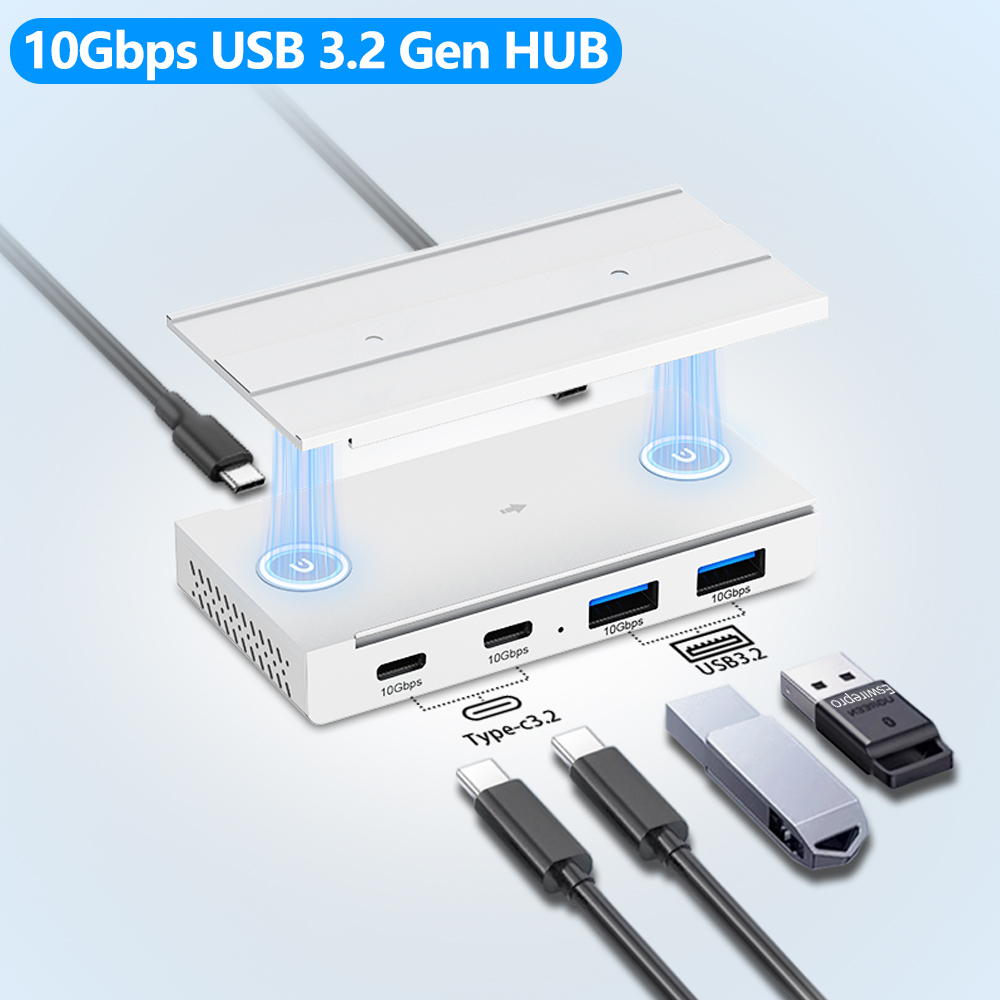 10Gbps USB3.2 Gen2 HUB โต๊ะ US - Desk Setup Mac บทวิจารณ์และราคา