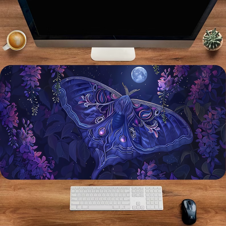 แผ่นรองเมาส์ลายแมลง, แผ่นรองเม - Desk Setup With Plants บทวิจารณ์และราคา