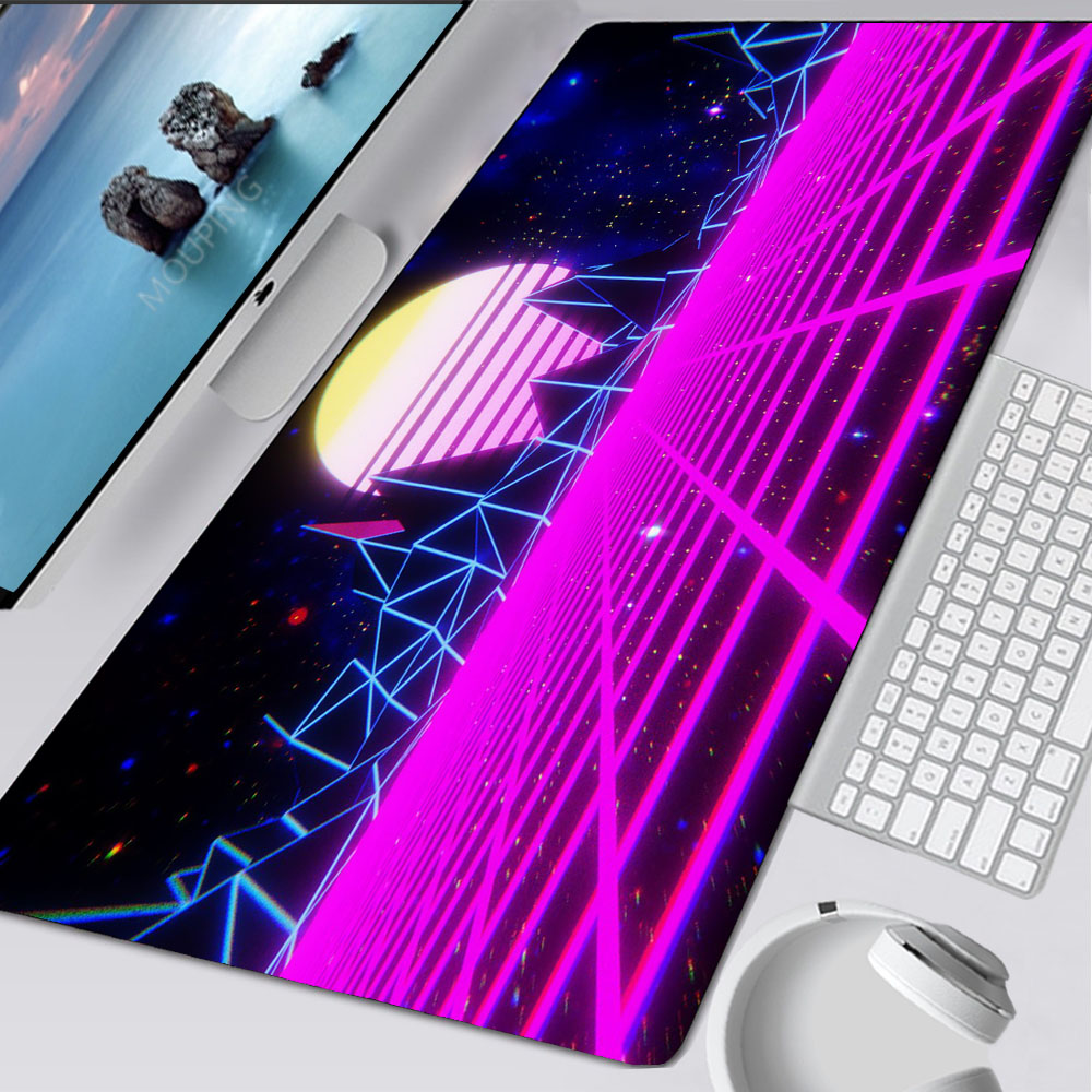 Vaporwave Mousepad Retrowave/s - Desk Setup Game บทวิจารณ์และราคา