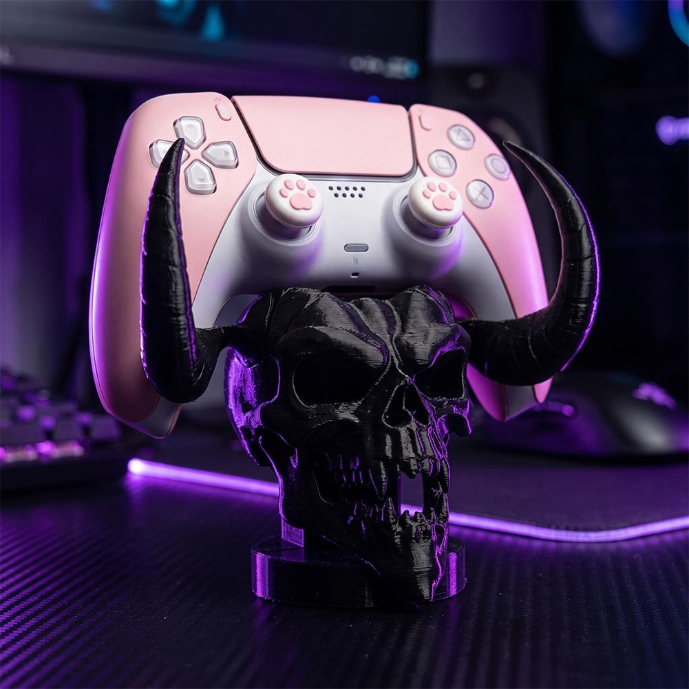 ที่วางจอยเกมรูปหัวกะโหลกปีศาจส - Desk Setup Game บทวิจารณ์และราคา
