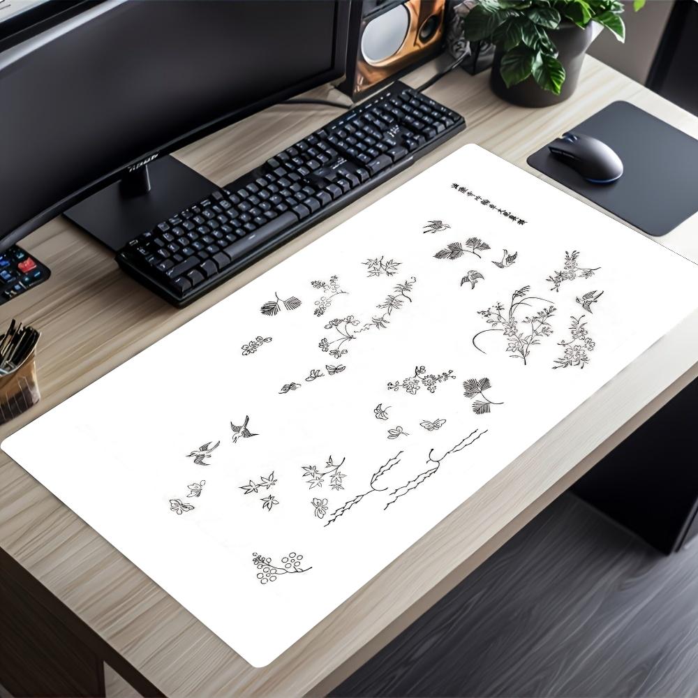 แผ่นรองเมาส์ลายต้นไม้และนก อุป - Desk Setup With Plants บทวิจารณ์และราคา