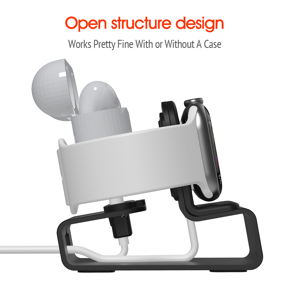 2 in 1 แท่นชาร์จอลูมิเนียมสําห - Desk Setup Apple บทวิจารณ์และราคา