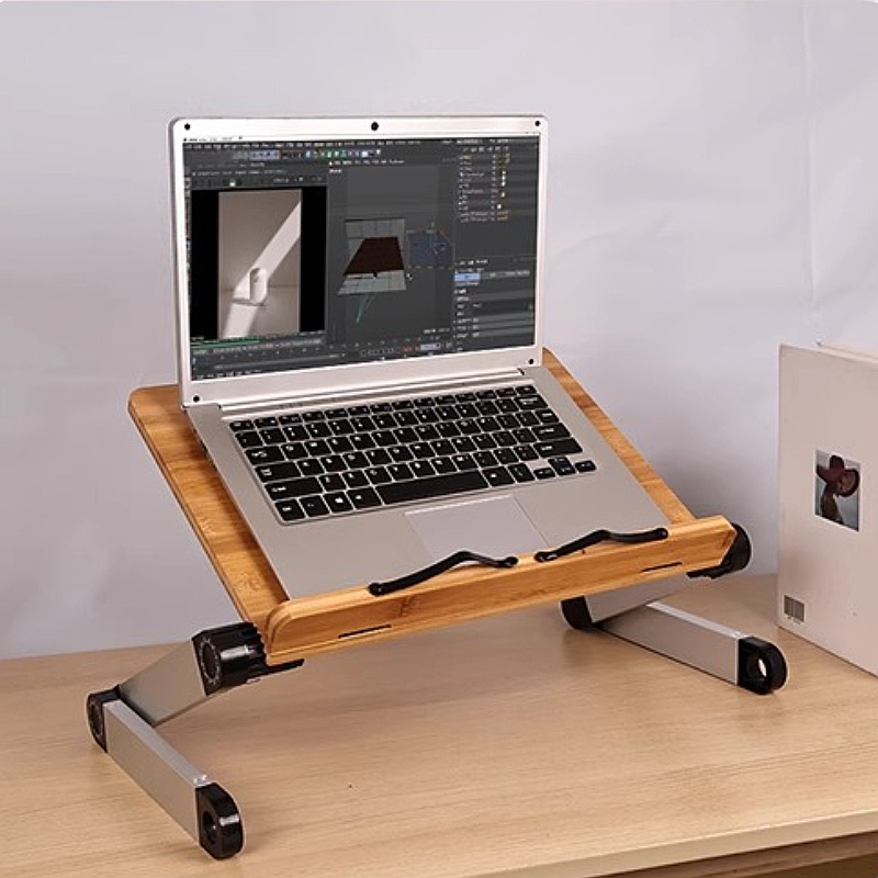 โต๊ะวางแล็ปท็อปแบบปรับได้ทำจาก - Desk Setup With Ipad บทวิจารณ์และราคา