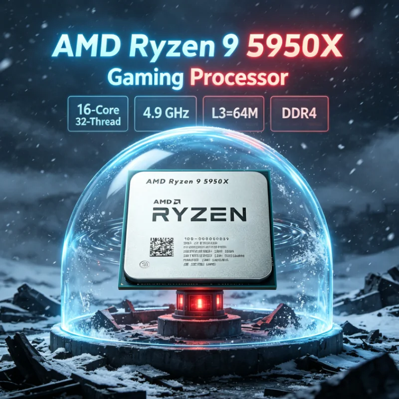 AMD Ryzen 9 5950X แต่ไม่มีชุดร - Amd Cpu Ryzen 9 บทวิจารณ์และราคา