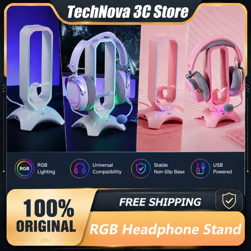 แท่นวางหูฟัง Waizowl RGB พร้อม - Desk Setup Headphones บทวิจารณ์และราคา